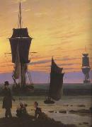 Caspar David Friedrich detail The Stages of Life (mk10) Germany oil painting reproduction